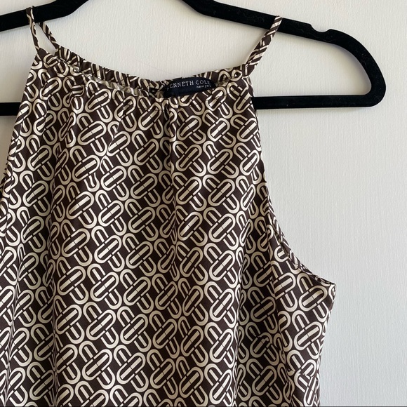 Kenneth Cole NY Silk Halter Top XS - Picture 5 of 8